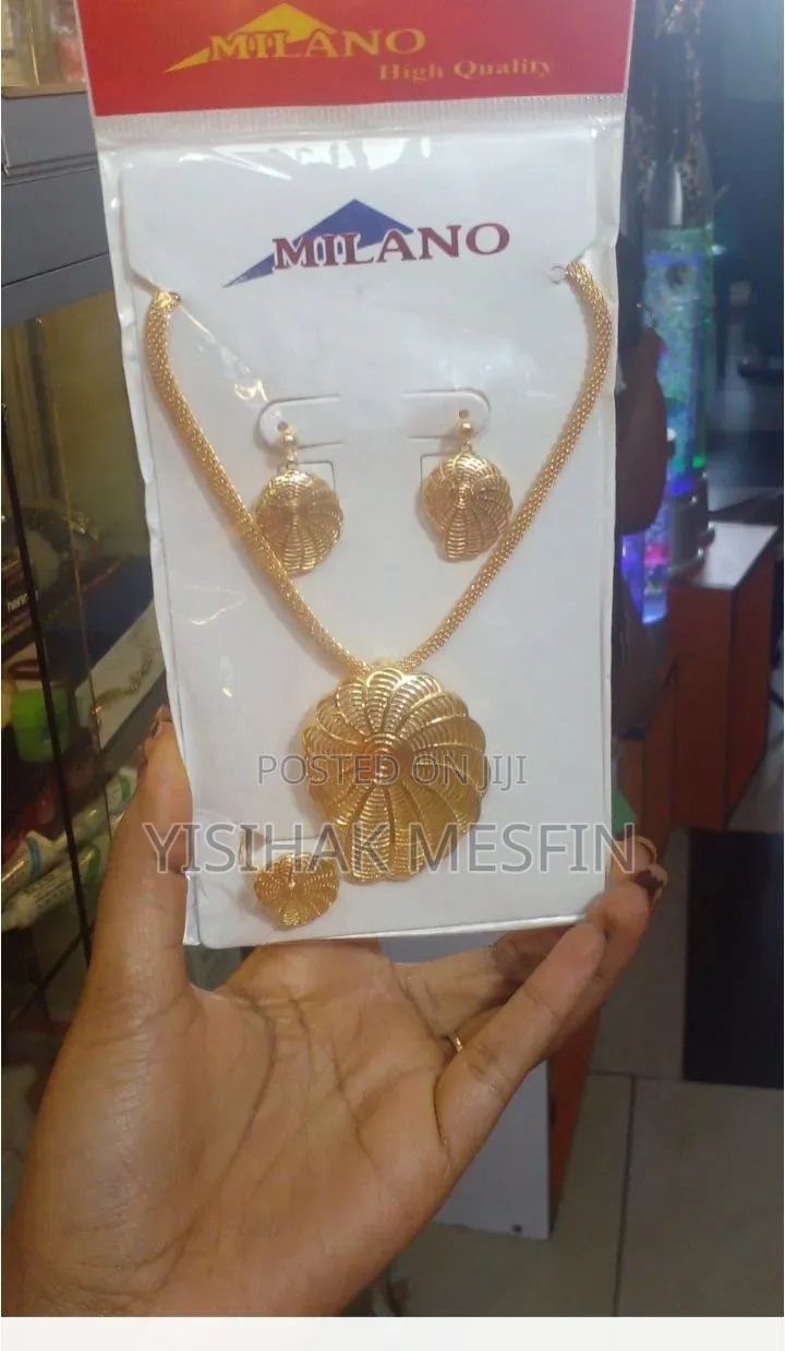 I Had a Complete Artificial Jewelry Set.