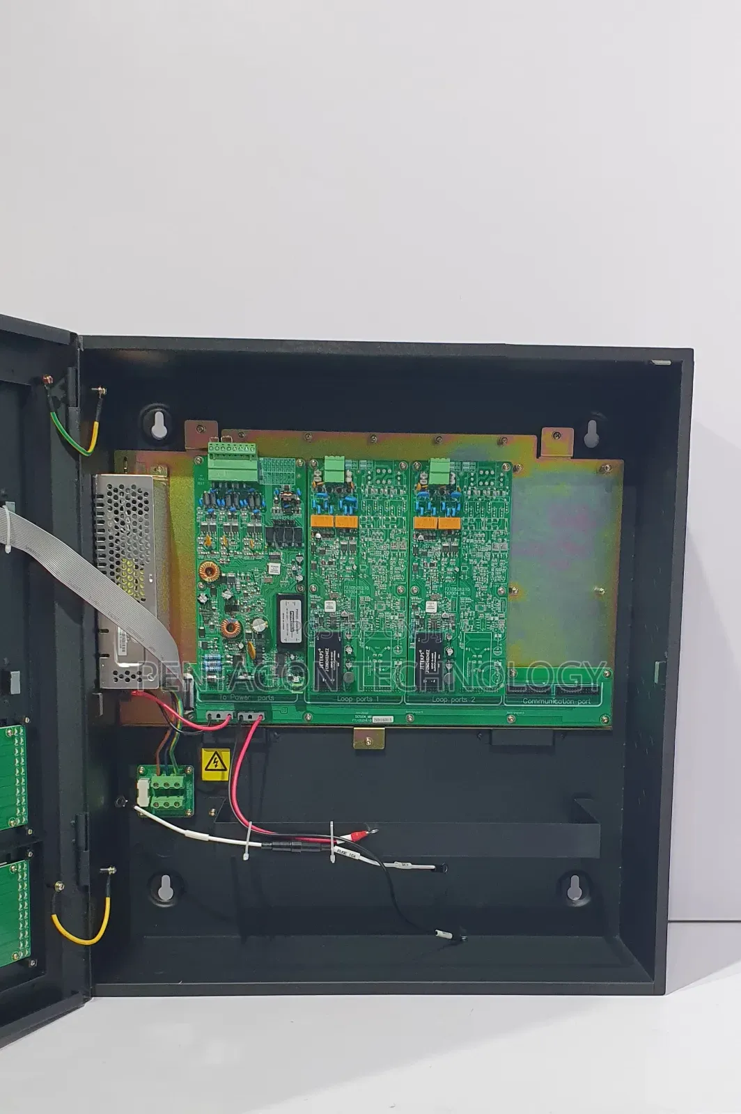 Addressable Fire Alarm Control Panel With Multiple Loop