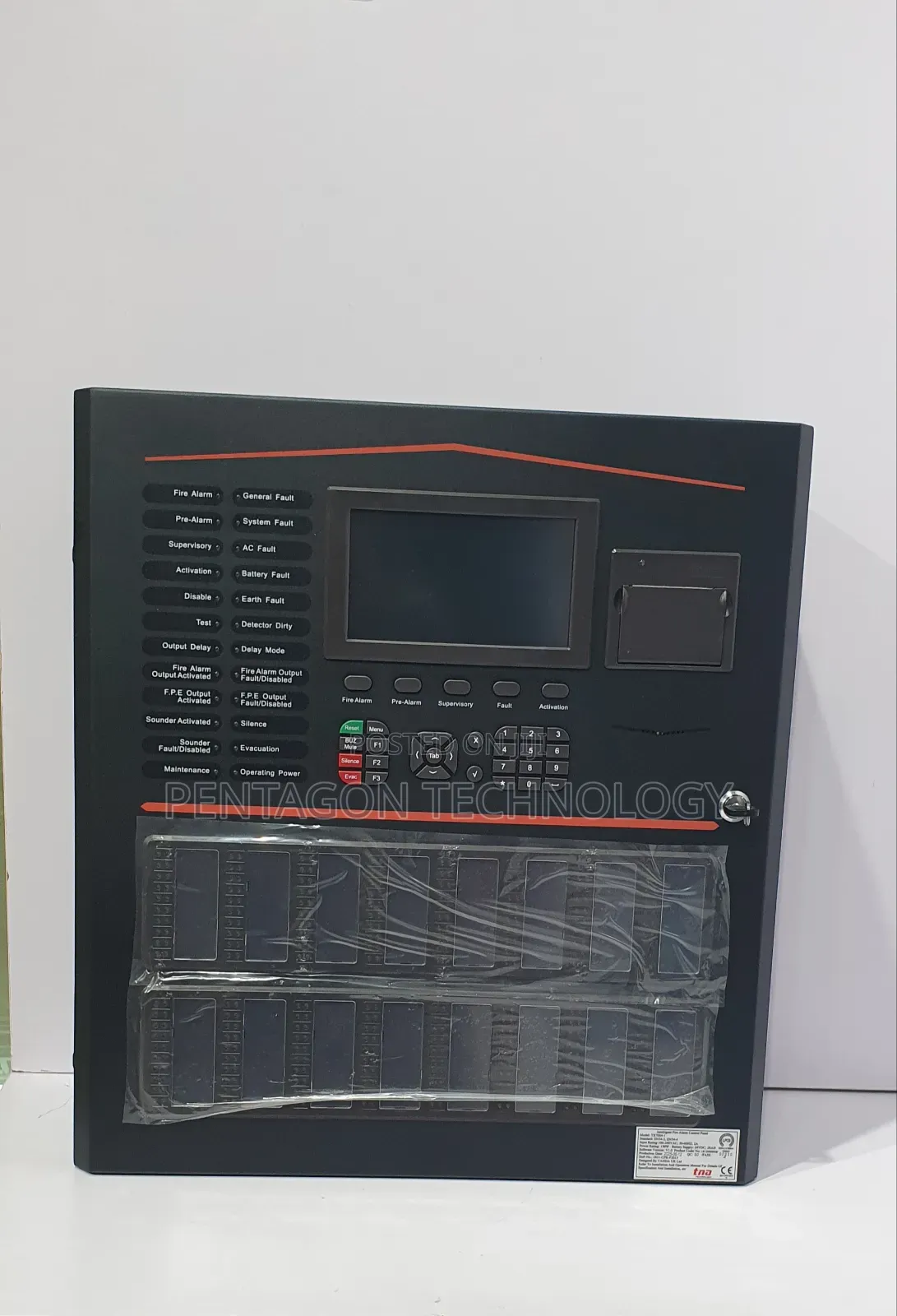 Addressable Fire Alarm Control Panel With Multiple Loop