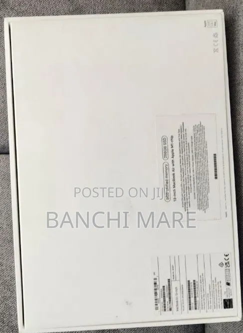 New Laptop Apple MacBook Air 2020 M1 8GB Apple M1 SSD 256GB