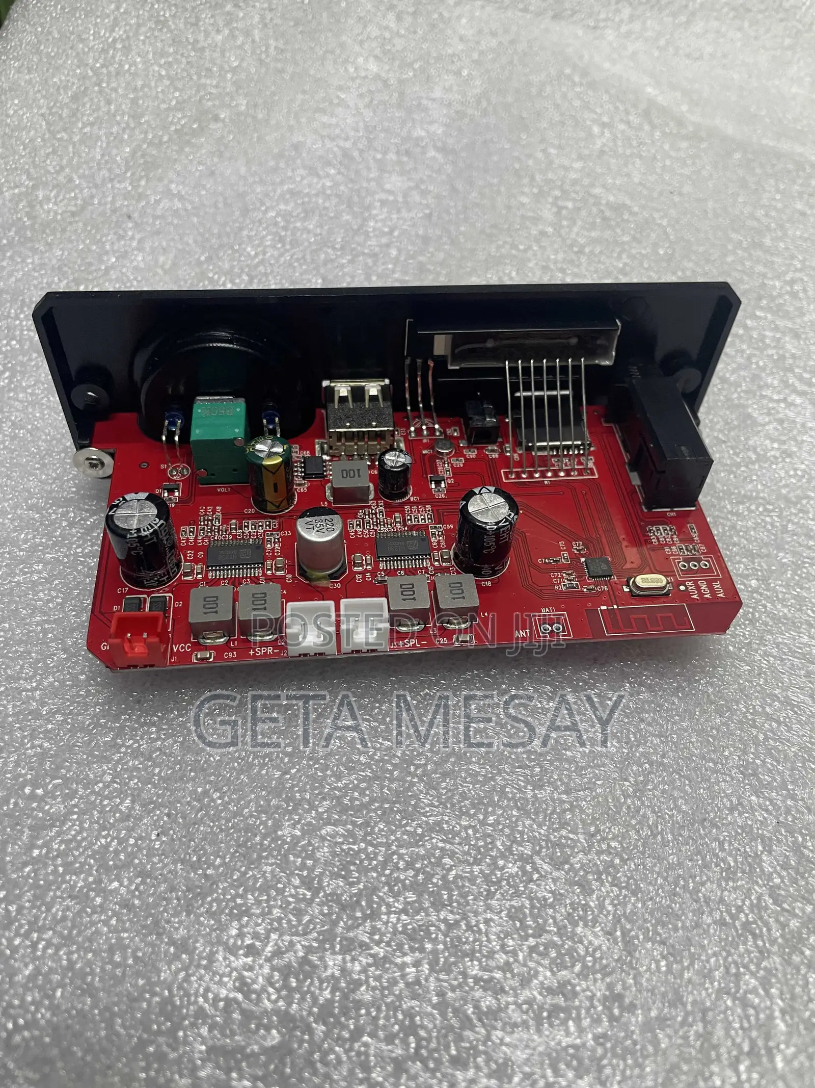 160w Bluetooth 5.0 Mp3 Decoder Amplifier Board USB Tf Aux Mic