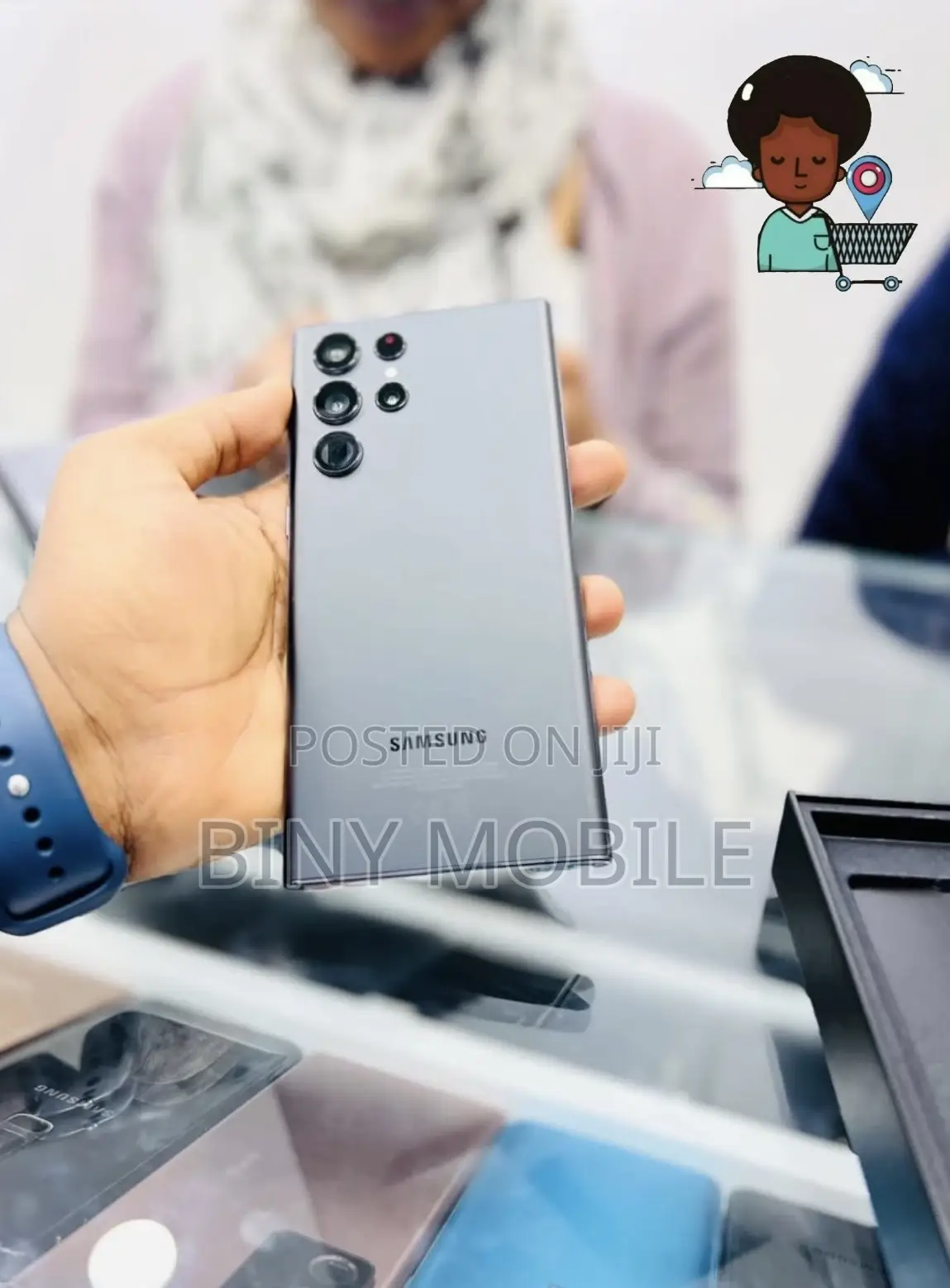 Samsung Galaxy S22 Ultra 128 GB Black