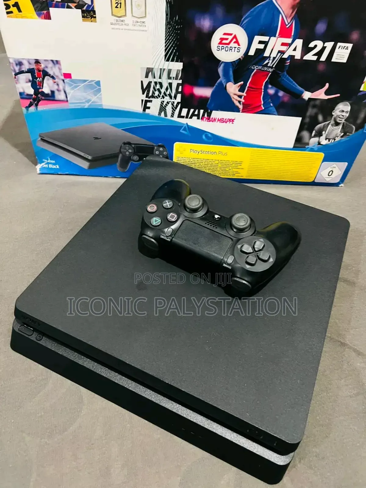 Iconic Ps4 Slim Jealberak Fc27 and Other Games Installed
