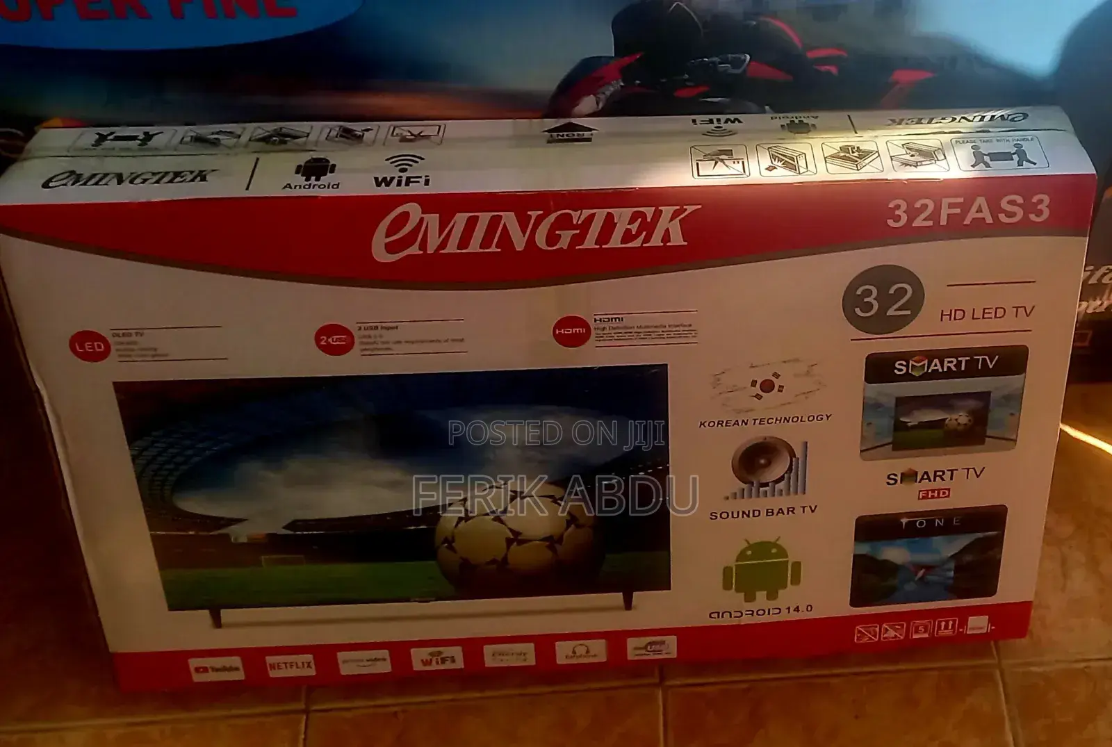 EMING TEK TV 32 Inch 4k
