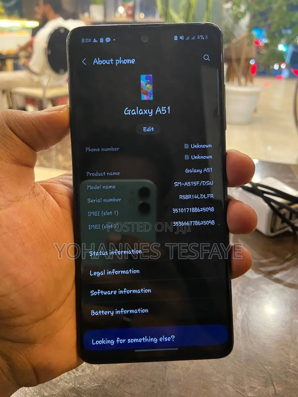 Samsung Galaxy A51 128 GB Black