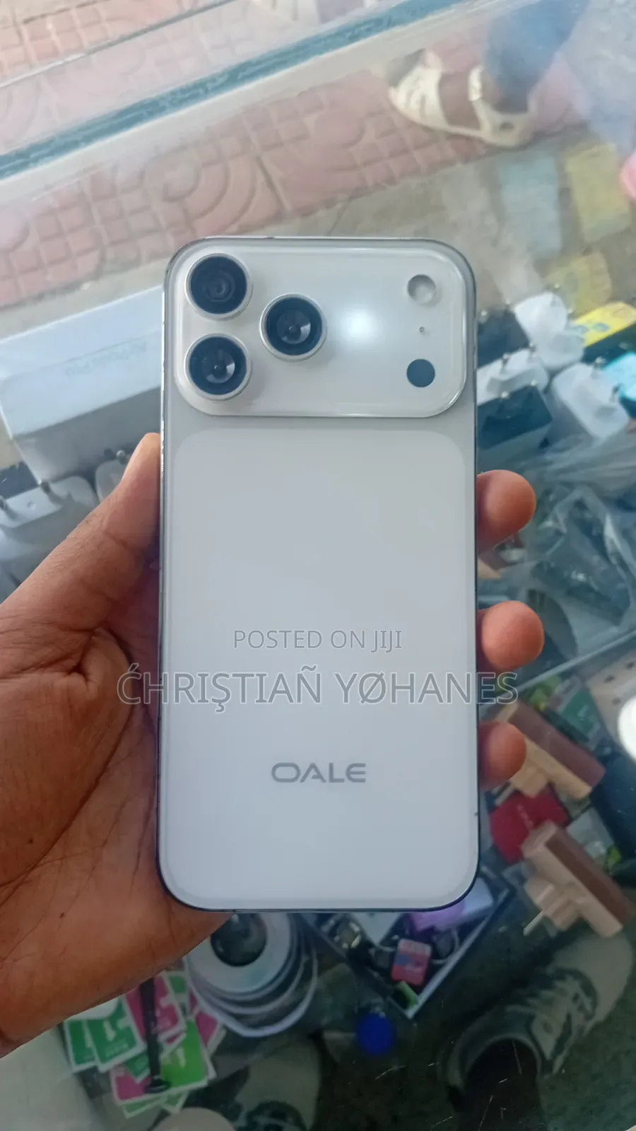 Oale 17Pro Max 128 GB Silver
