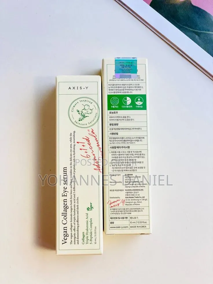 AXIS-Y Vegan Collagen Eye Serum – Under Eye Serum Korean Skincare