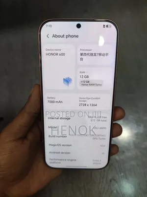 New Honor 600 512 GB