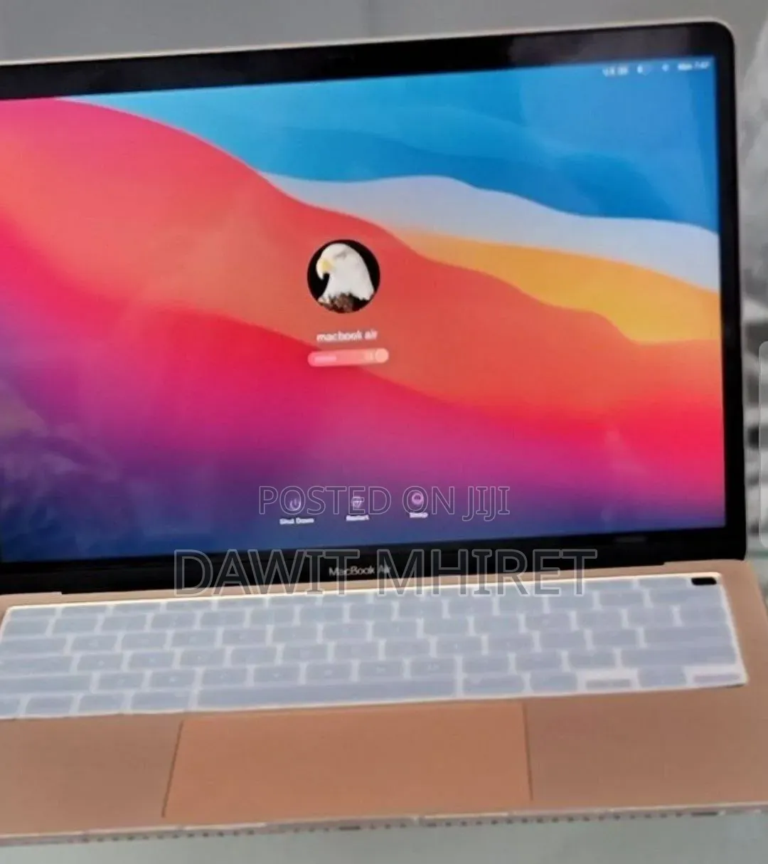 New Laptop Apple MacBook Air 2020 M1 8GB Apple M1 SSD 256GB