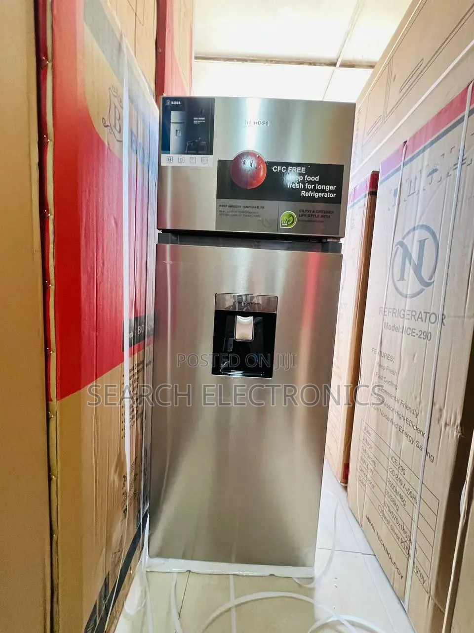 Boss 450,l Fan Seastem Refrigerator
