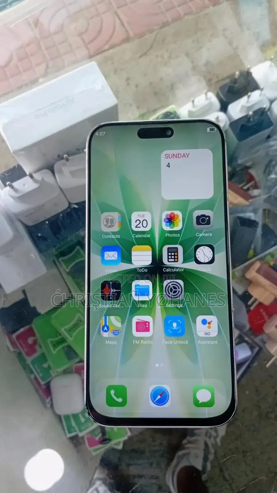 Oale 17Pro Max 128 GB Silver