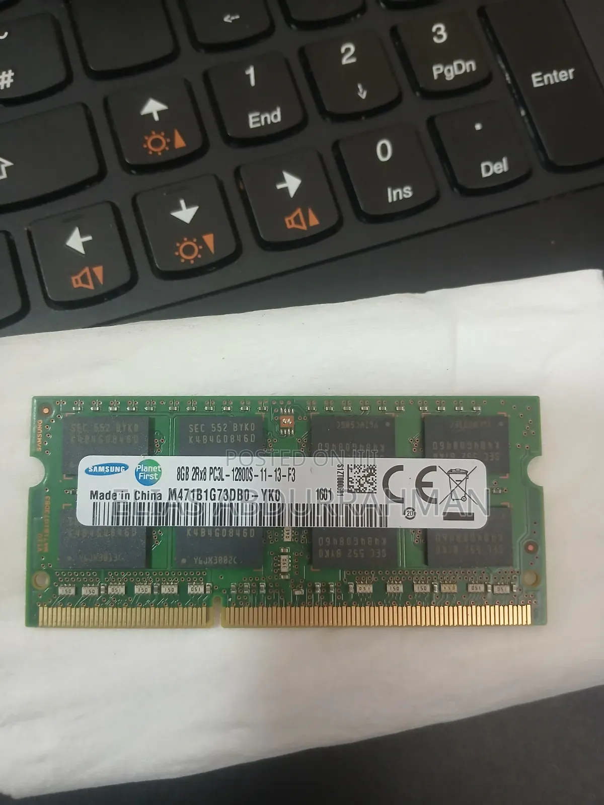 8gb Ddr3l Laptop Ram