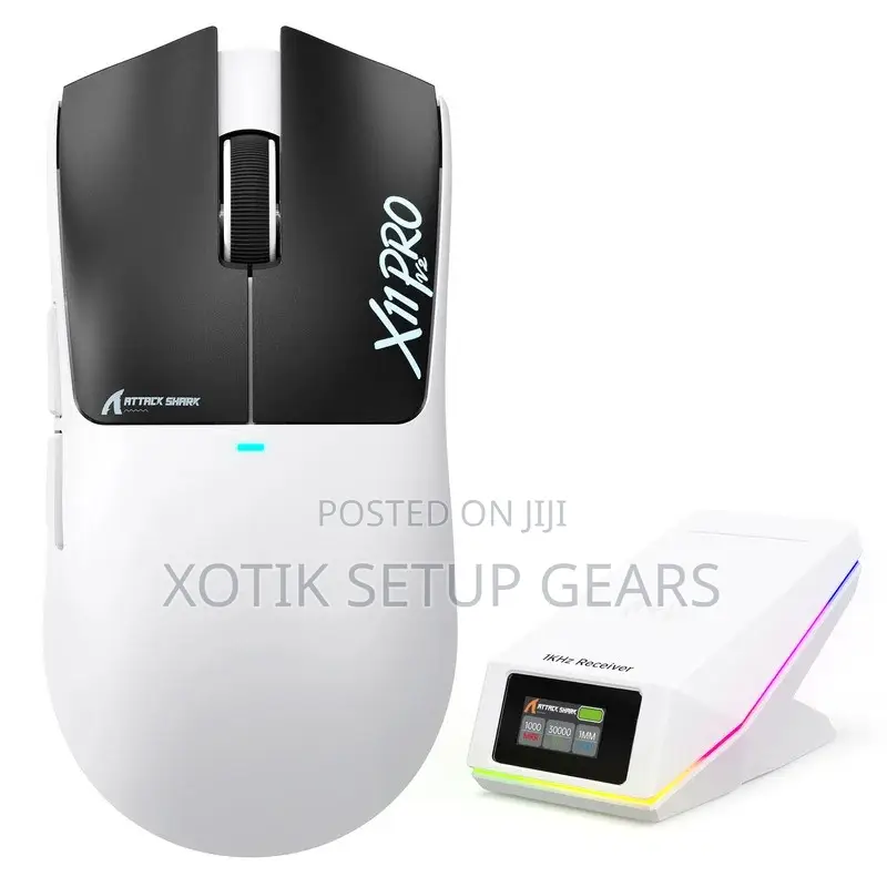 ATTACK SHARK X11 PRO V2 Tri Mode Wireless Mouse - Gaming Mouse