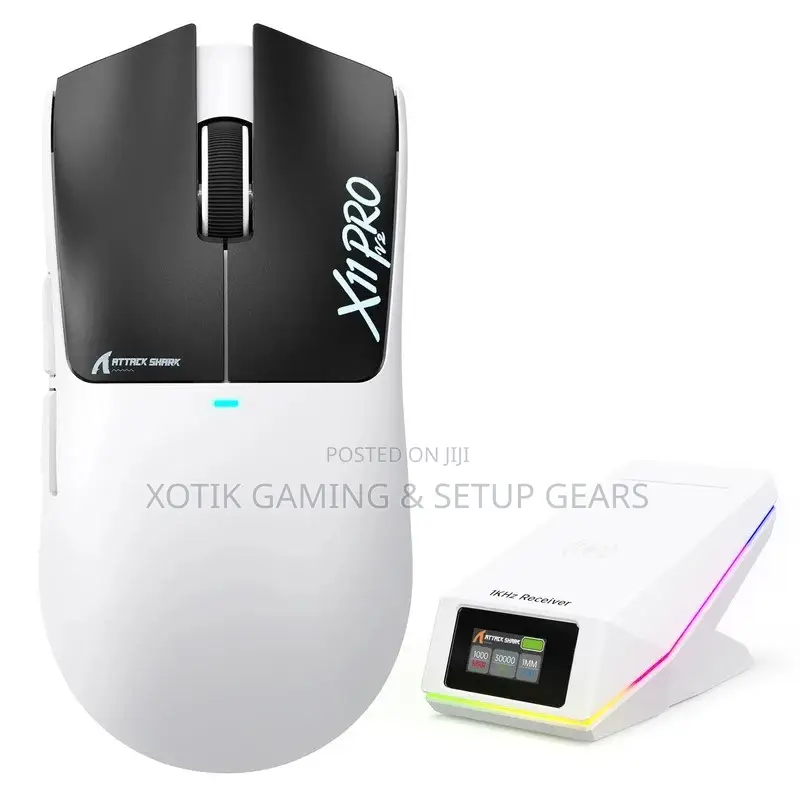 ATTACK SHARK X11 PRO V2 Tri Mode Wireless Mouse - Gaming Mouse