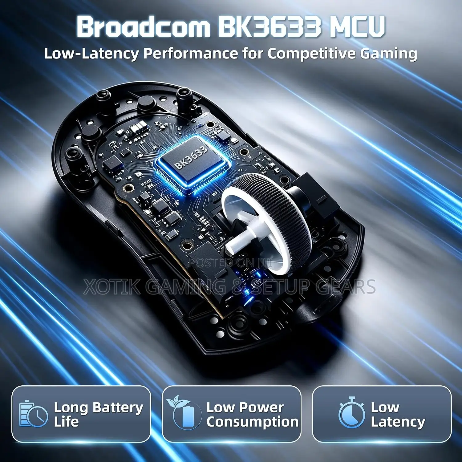 ATTACK SHARK X11 PRO V2 Tri Mode Wireless Mouse - Gaming Mouse