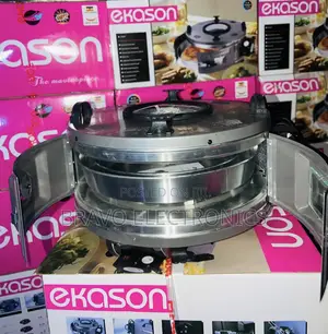 Ekason Round Oven | 3 Stainless Steel Trays | Made in Turkey