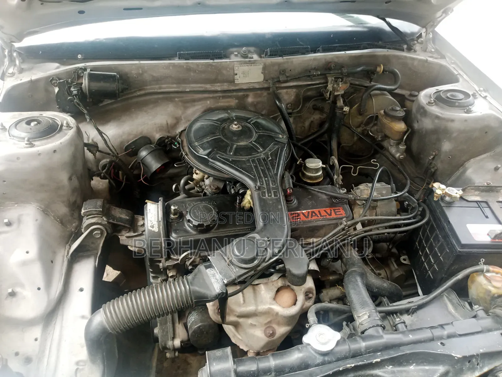 Toyota Corolla 1985 Silver