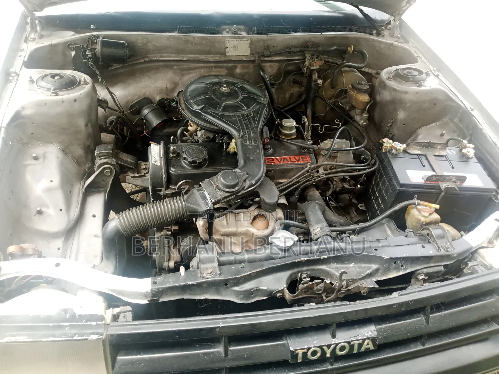 Toyota Corolla 1985 Silver