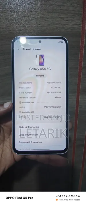 Samsung Galaxy A54 5G 128 GB White