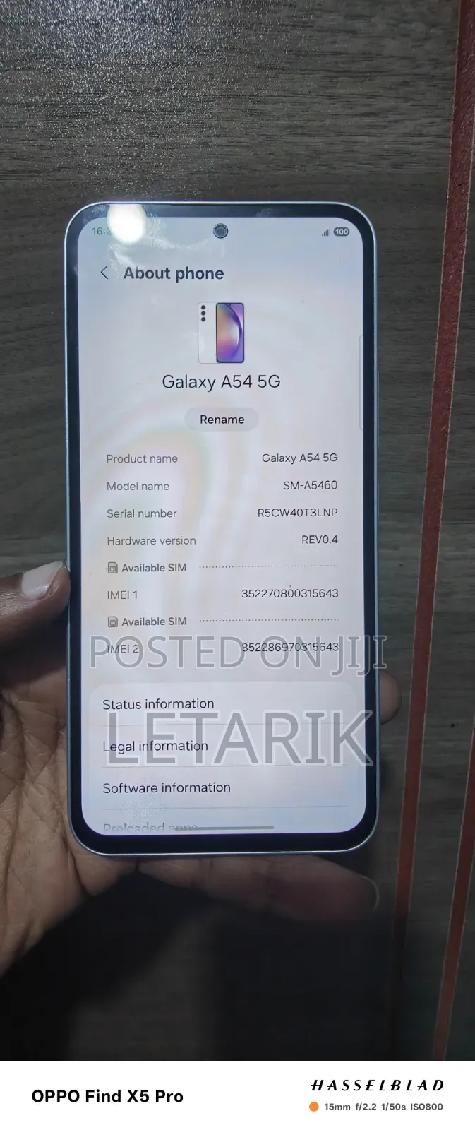 Samsung Galaxy A54 5G 128 GB White
