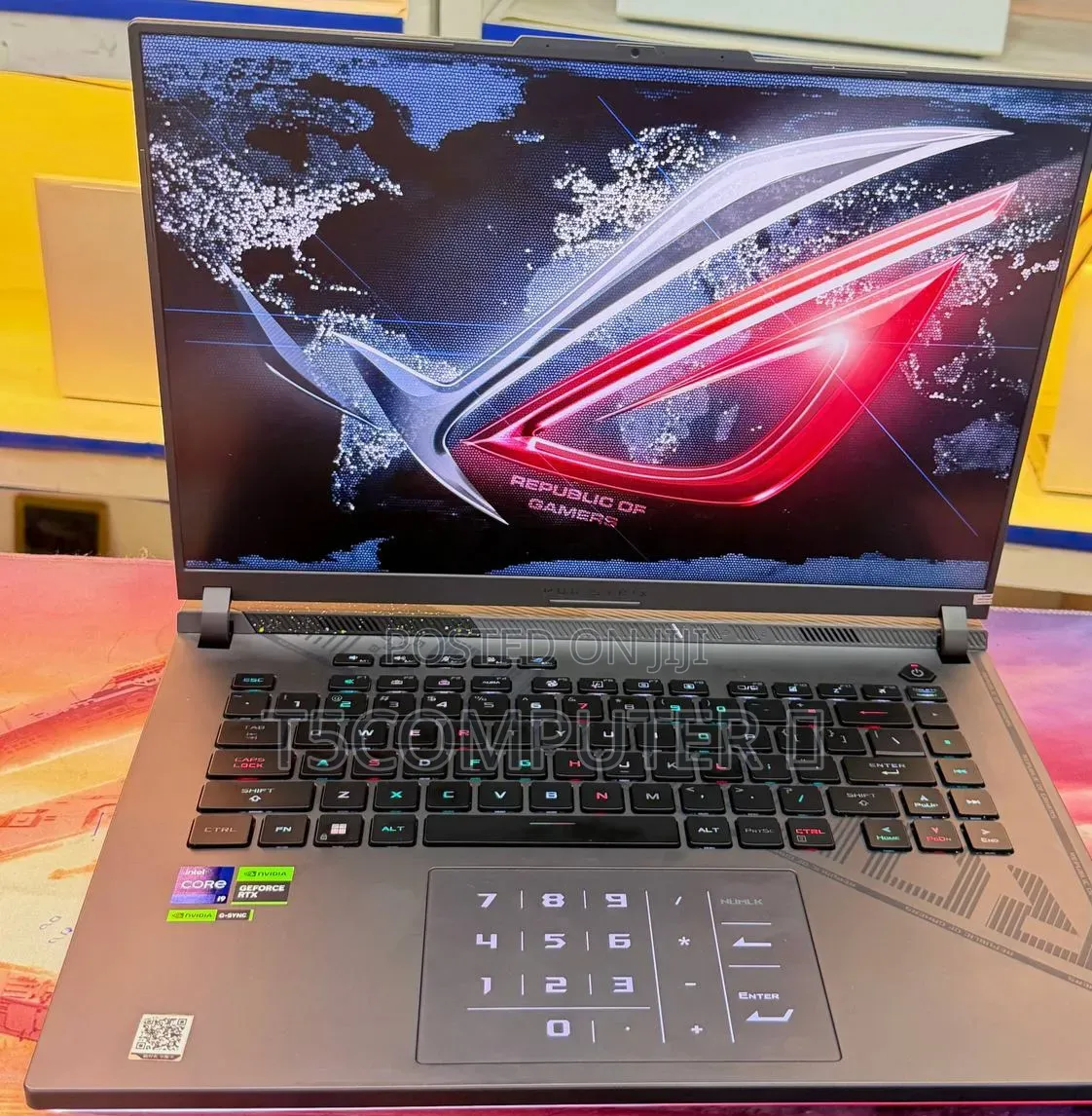 New Laptop Asus ROG Strix G15 16GB Intel Core i9 SSD 1T