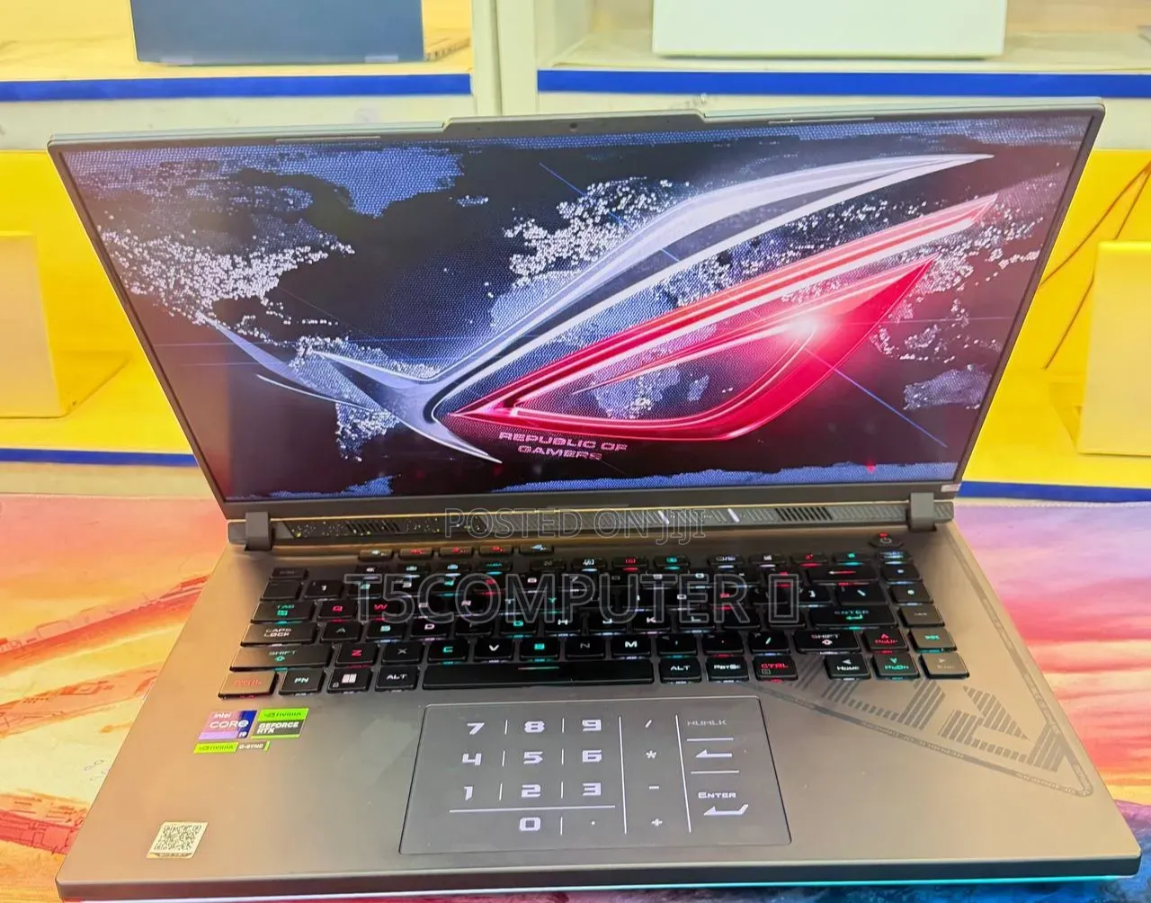 New Laptop Asus ROG Strix G15 16GB Intel Core i9 SSD 1T