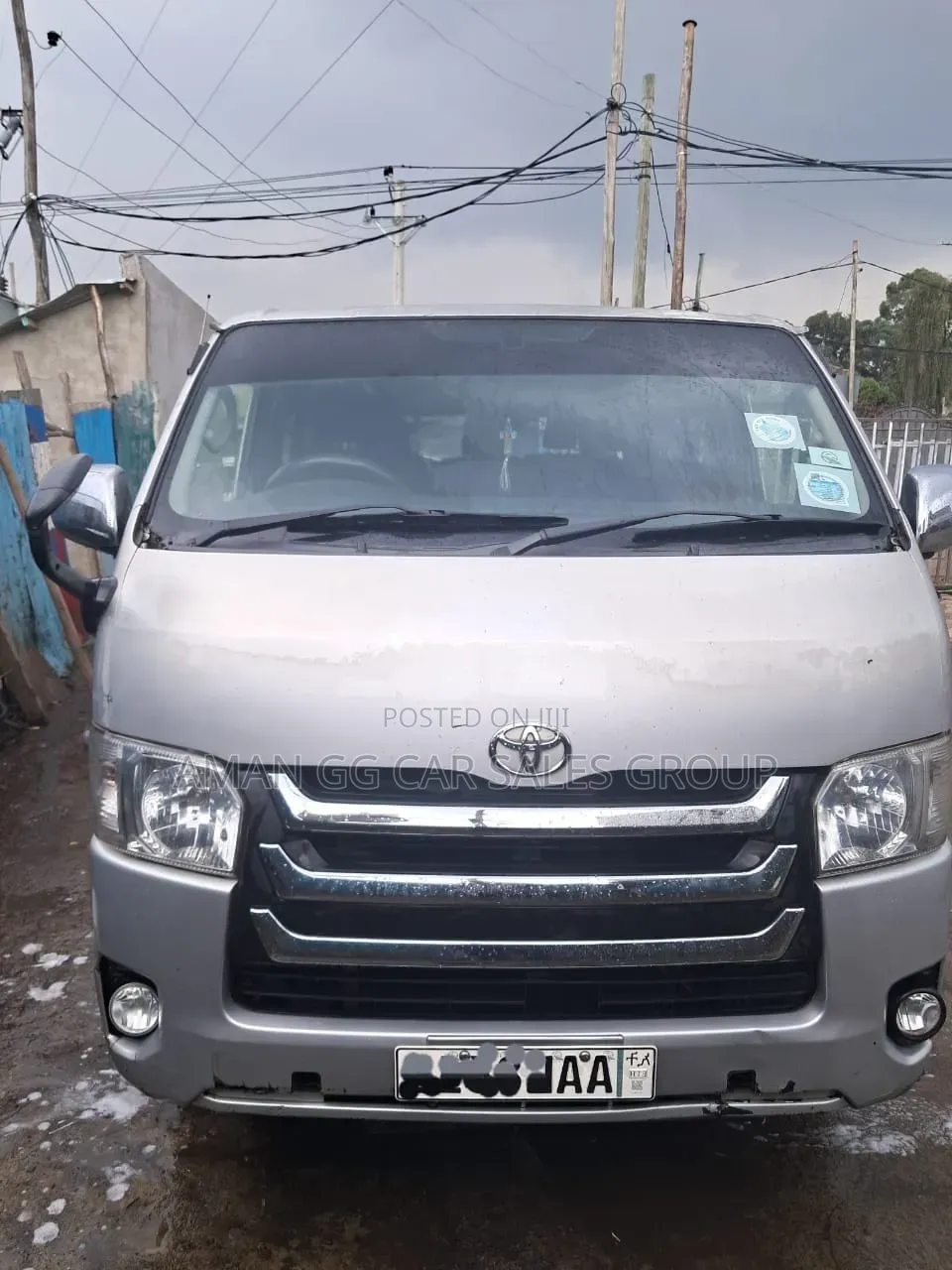 Toyota HiAce 2017 Silver
