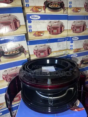 Future Round Oven | 3 Enamel Trays | Made in Turkey