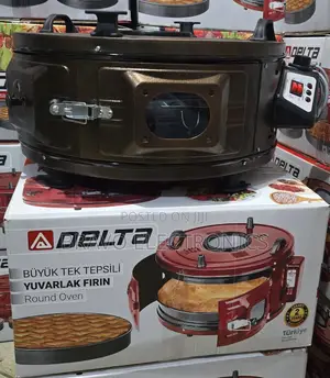 Delta Round Oven | 3 Trays | Made in Turkey | 2-Year Warranty