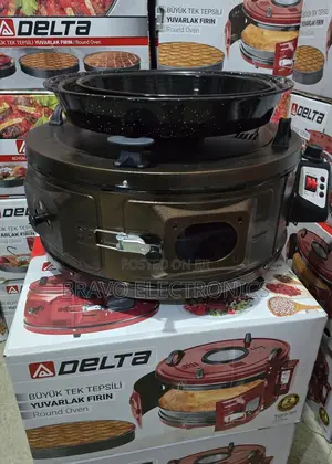 Delta Round Oven | 3 Trays | Made in Turkey | 2-Year Warranty