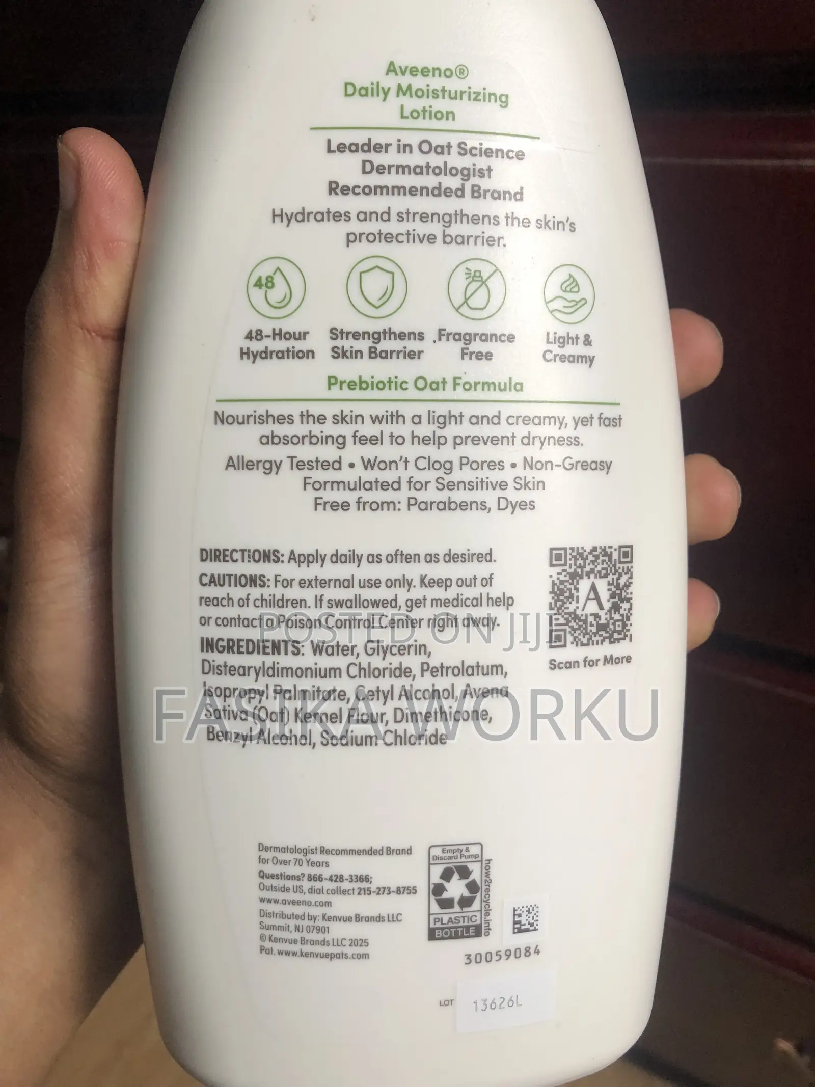 Aveeno Daily Moisturizing Lotion