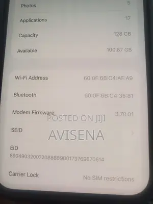New Apple iPhone 15 Plus 128 GB Black