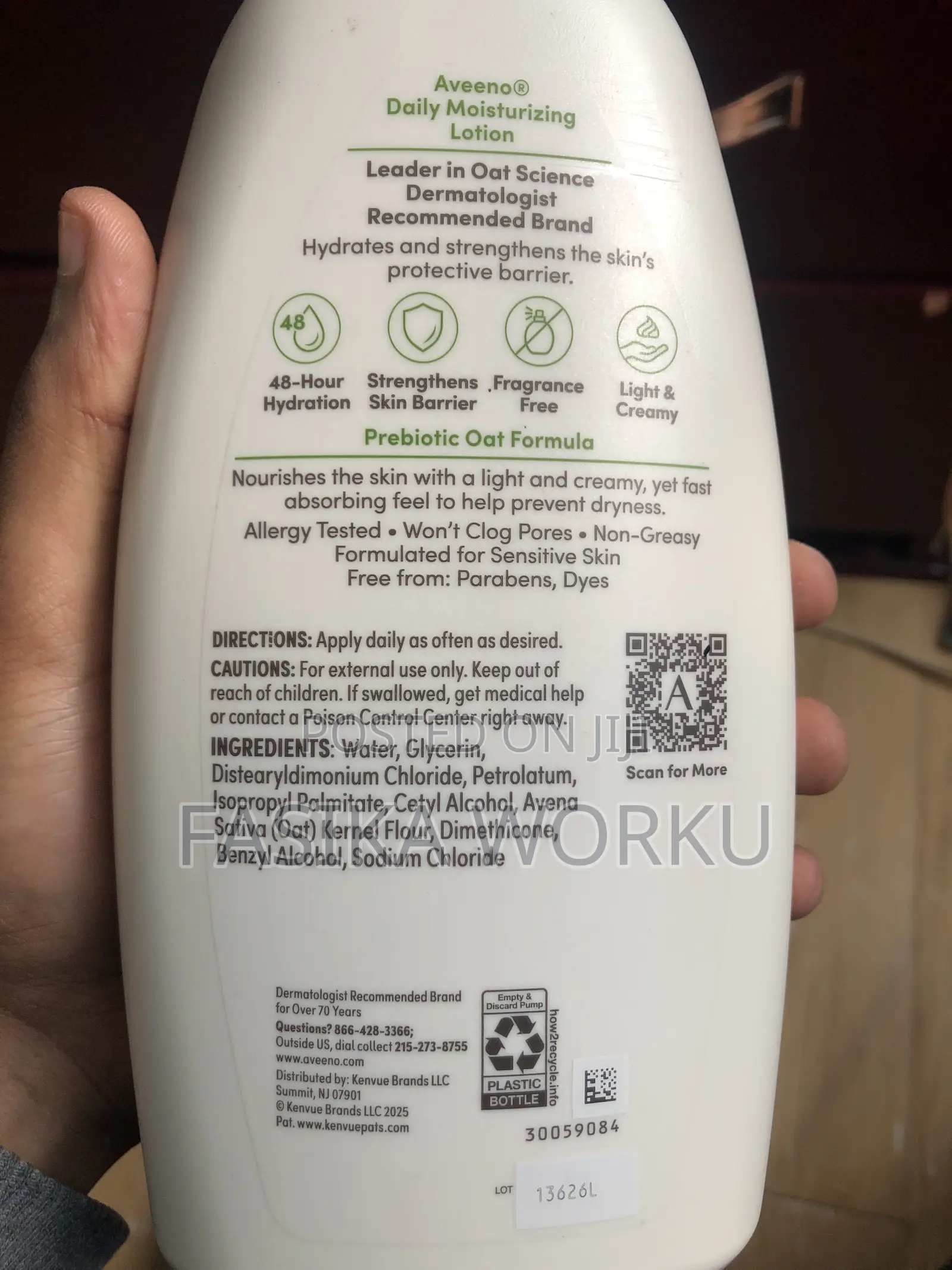Aveeno Daily Moisturizing Lotion