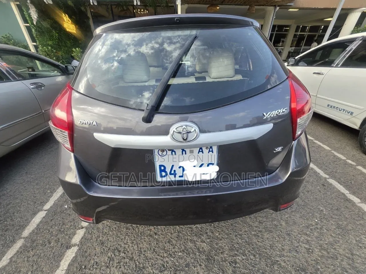 Toyota Yaris 2015 Blue