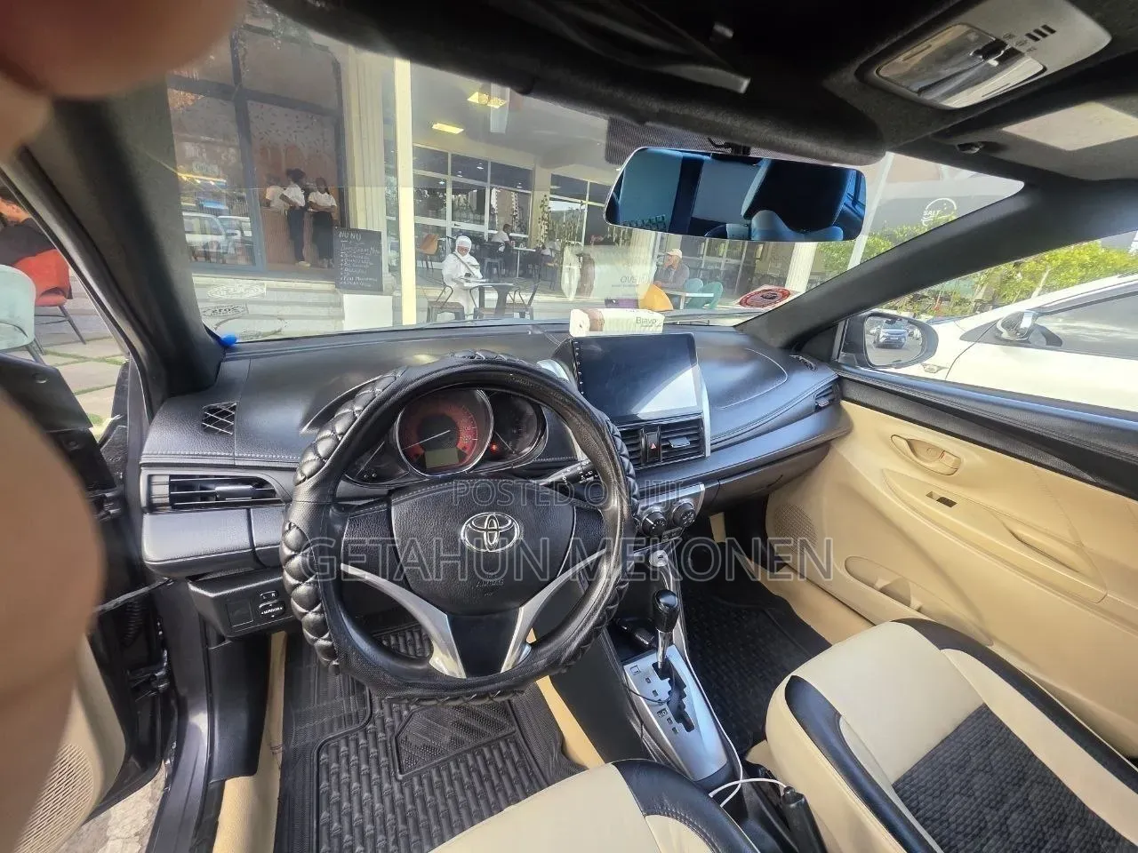 Toyota Yaris 2015 Blue