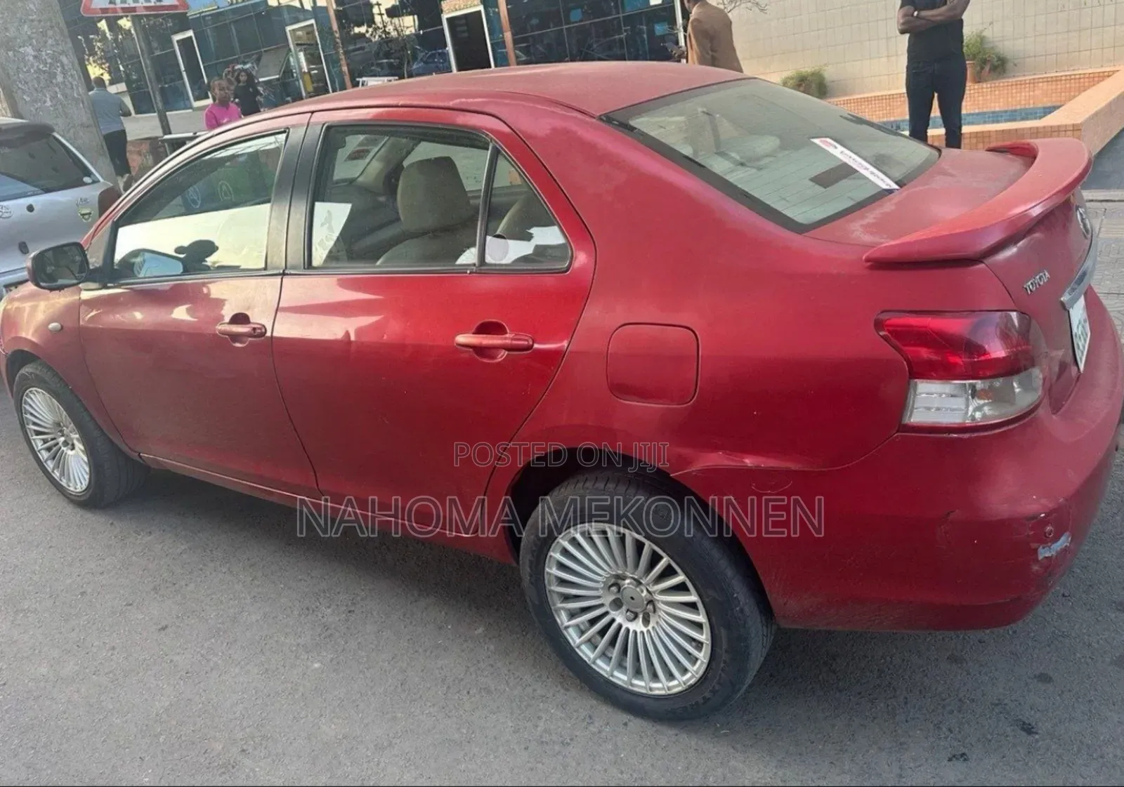 Toyota Yaris 2008 Red