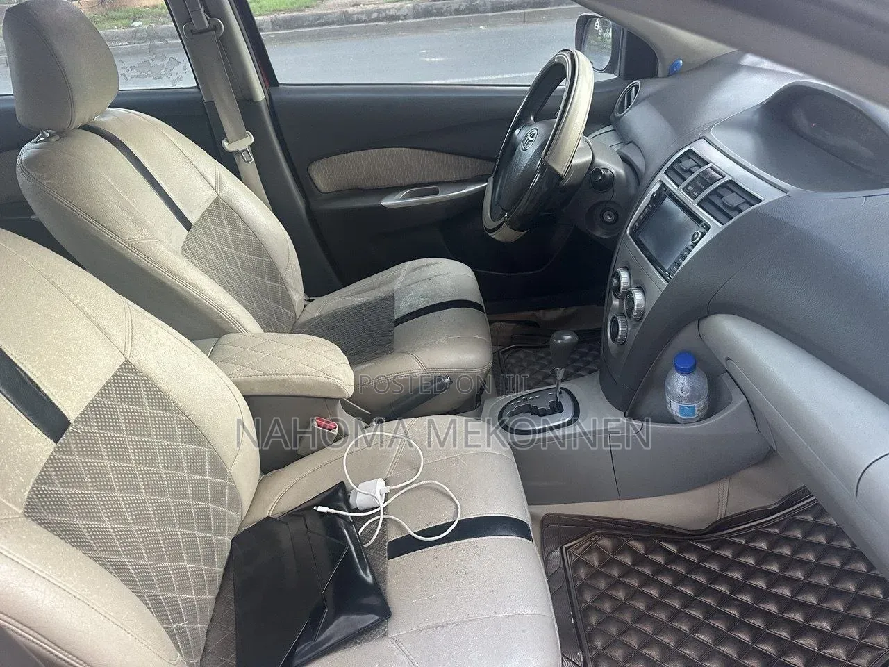 Toyota Yaris 2008 Red
