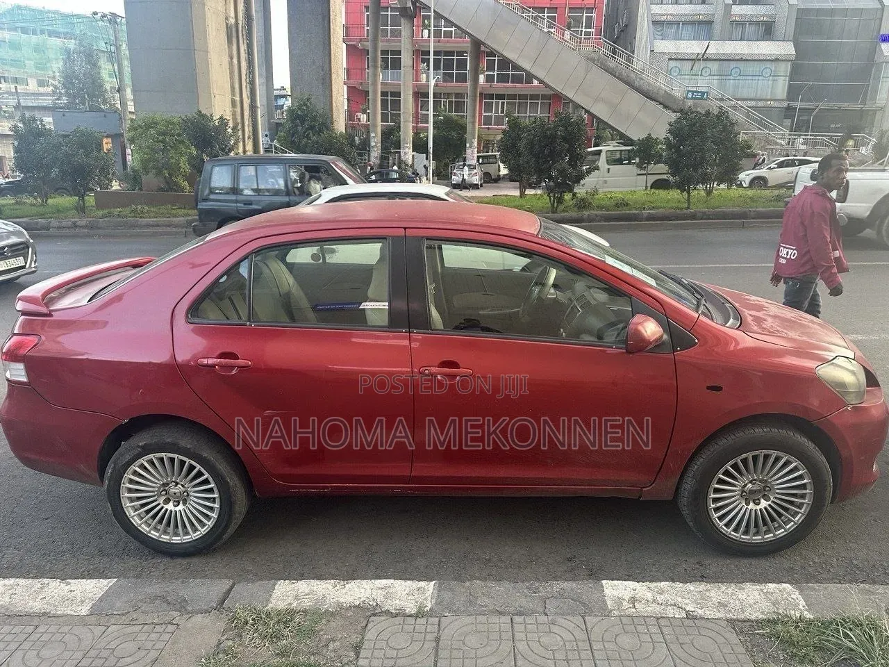 Toyota Yaris 2008 Red