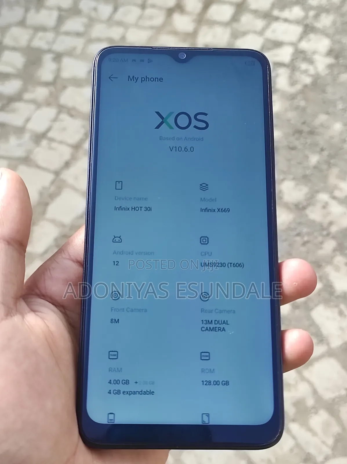 New Infinix Hot 30i 128 GB Blue