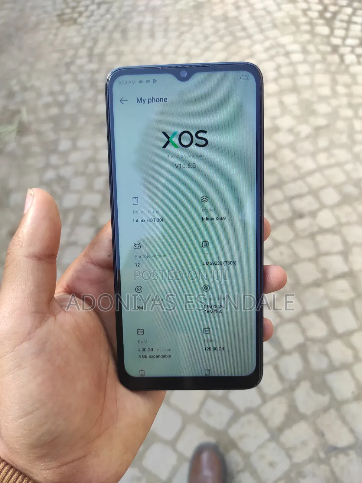 New Infinix Hot 30i 128 GB Blue