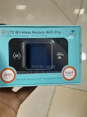 LTE Cat4 Portable WiFi Pro Modem With Universal SIM Compatibility