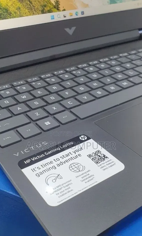 New Laptop HP Victus 15 16GB AMD Ryzen 7 SSD 512GB