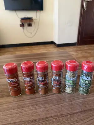 Seasonings (Paprika, Chili, Oregano, Parsley)