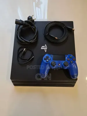 PlayStation 4 Pro ‒ With Blue Color Joystick ‒ 1tb Storage