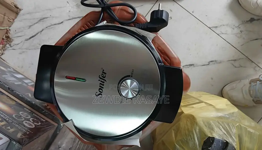 Sonifer Waffle Maker የዋፍል መስሪያ- 1000 Watts