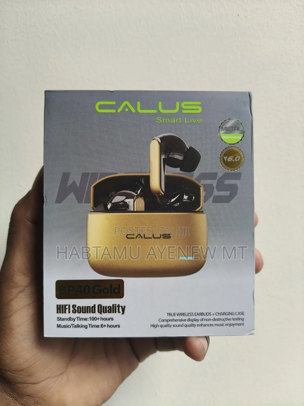 Calus Zip 40 Gold High Bass Long Battery and Super Elegant Body