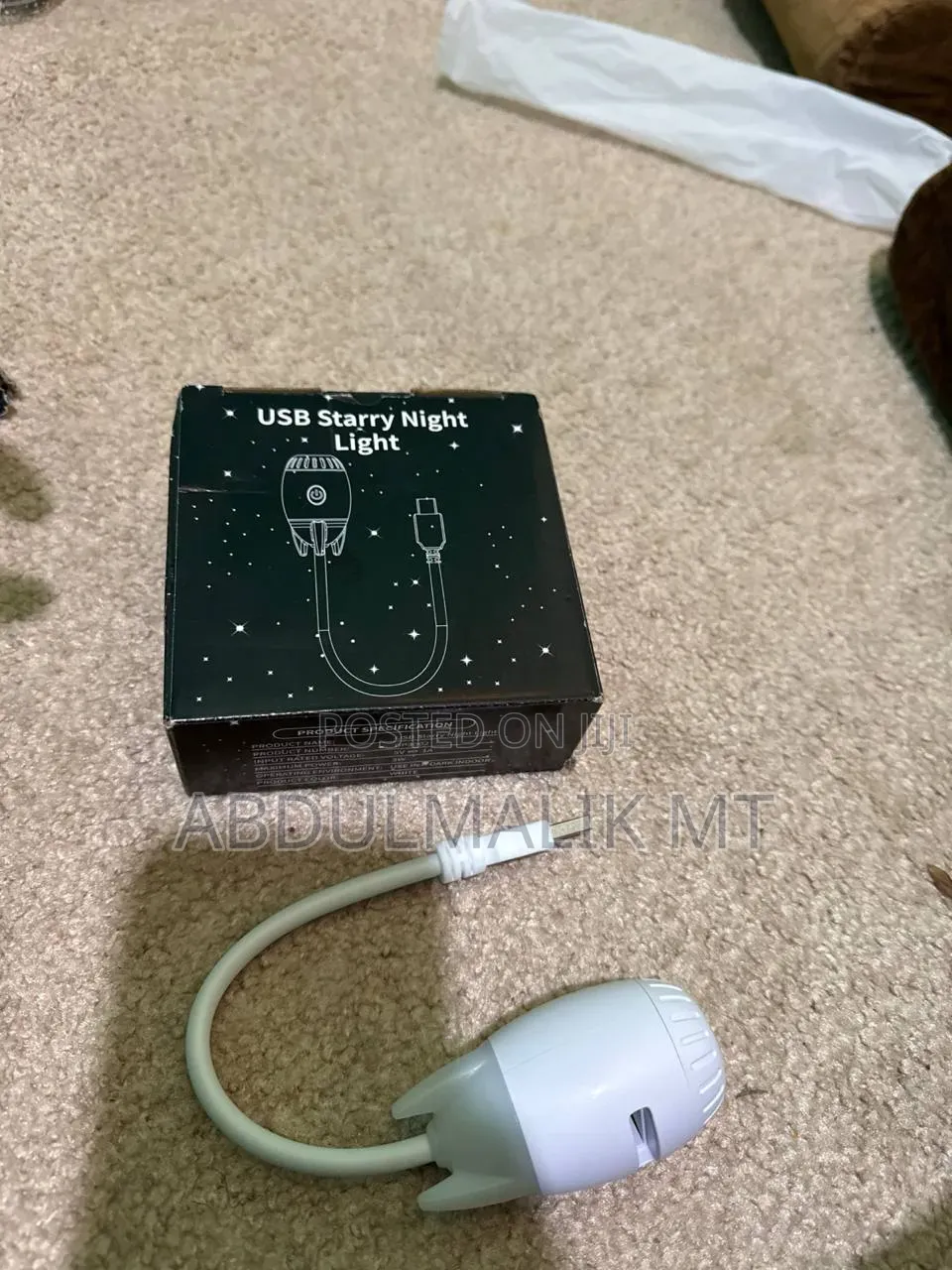 Galaxy Projector Night Light