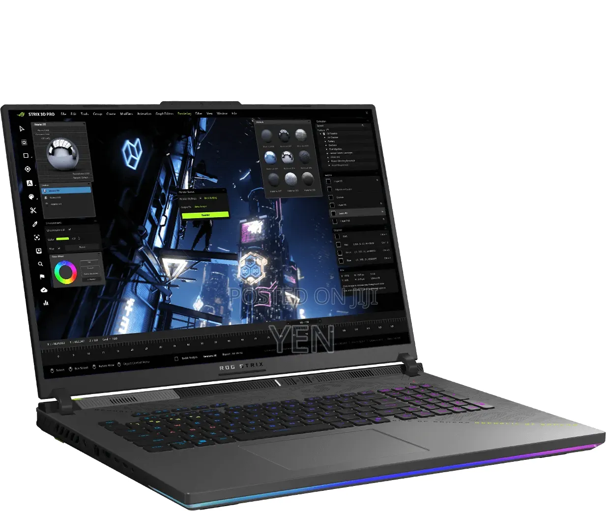 New Laptop Asus ROG Strix G18 32GB Nvidia SSD 1T