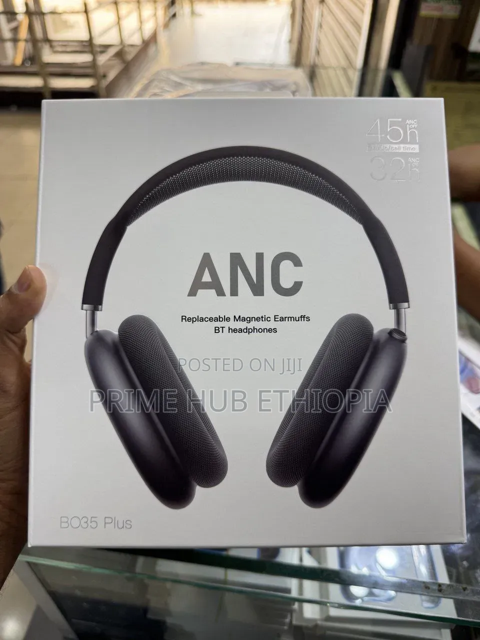 BOROFONE BO35 Plus ANC BT Headphones 45 Hours of Power With ANC