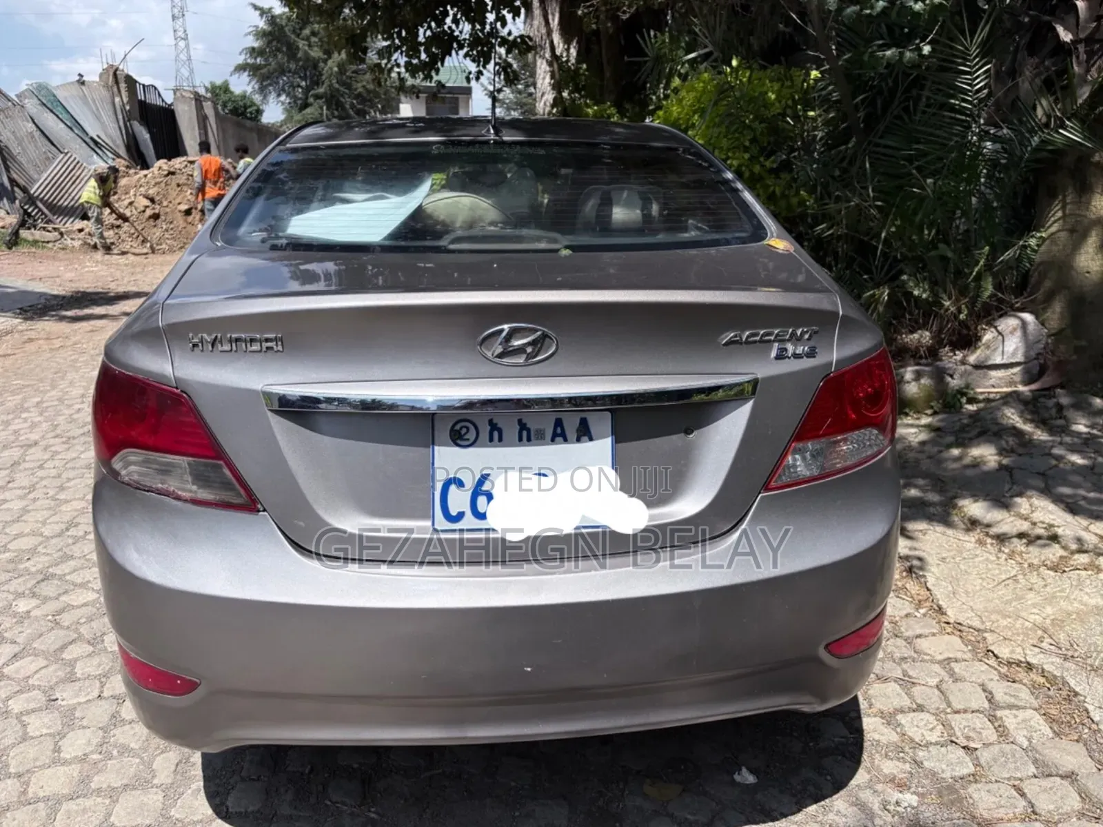 Hyundai Accent 2012 Silver